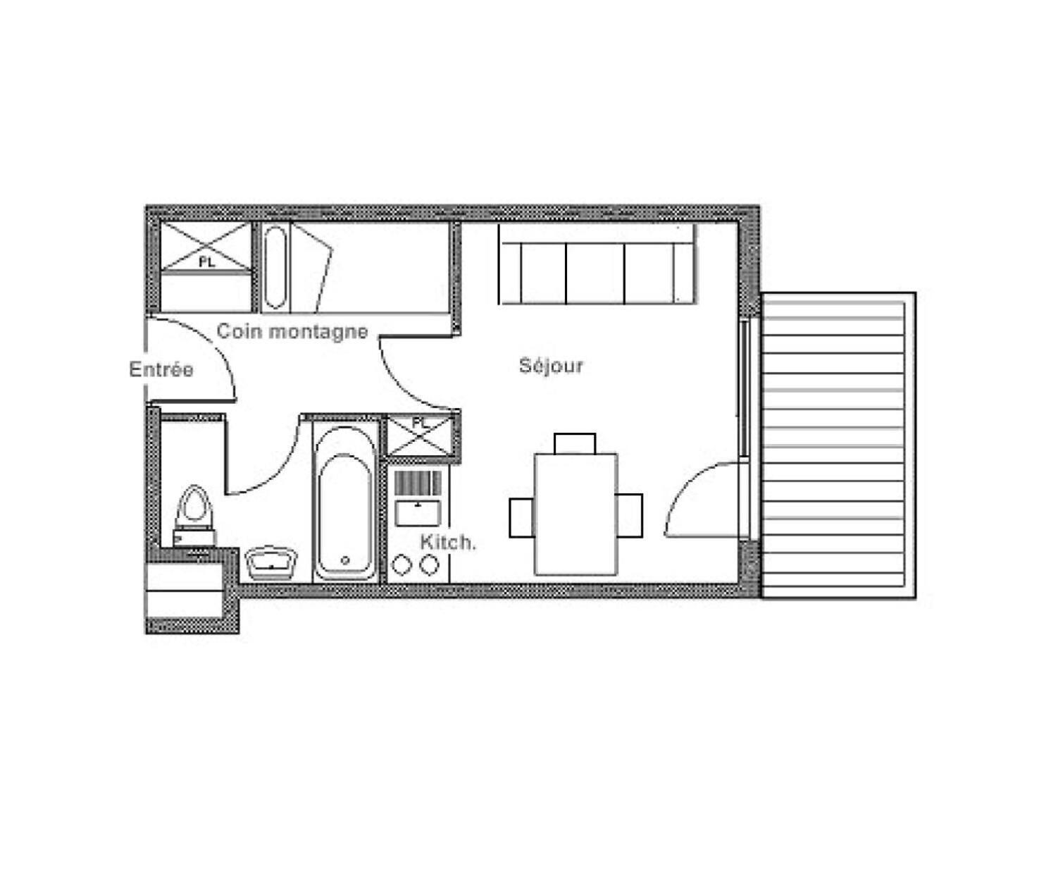 Residence Median - Studio Renove - Proche Des Pistes - Balcon Mae-1764 Saint-Martin-de-Belleville Eksteriør bilde